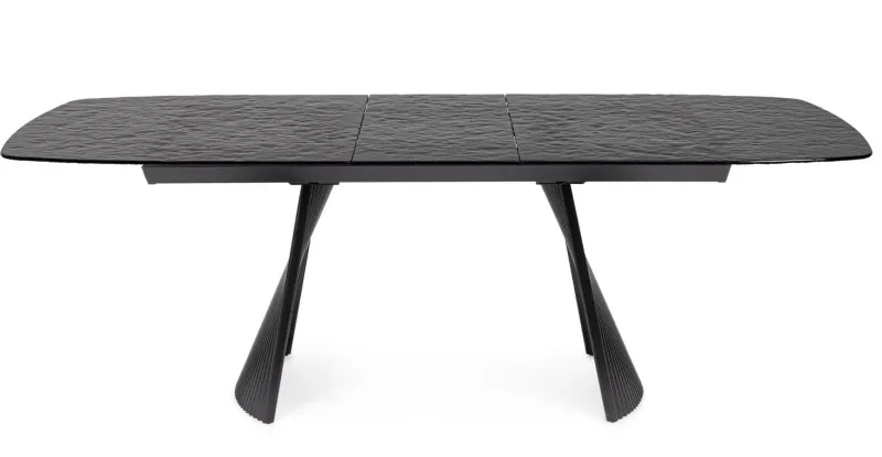 Hot Bizzotto TAVOLO ALL OLIVER VETRO 180-220X90