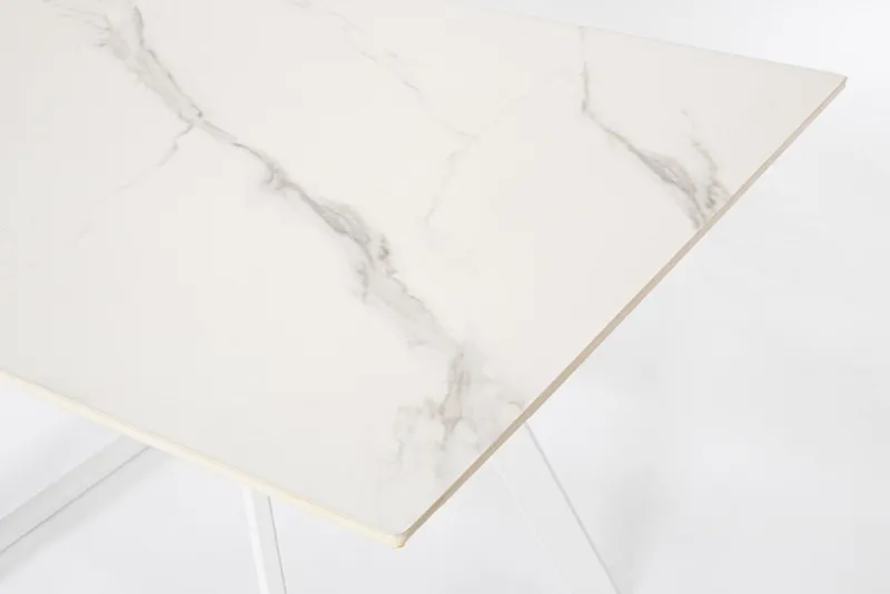 Clearance Bizzotto TAVOLO ALL. REETA 120/180X90 BIANCO/BIAN