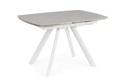 Hot Bizzotto TAVOLO ALL.RAILI 119.5/180X85 BIANC/GR C