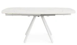 Discount Bizzotto TAVOLO ALL.RAITA 119/178X89.4 BIANCO/BIA