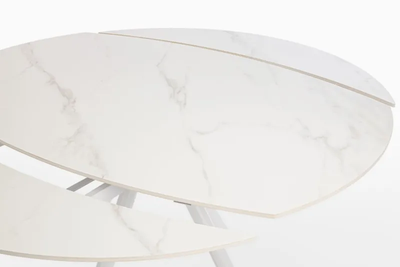 Best Bizzotto TAVOLO ALL.RAUNI D87/135 BIANCO/BIANCO