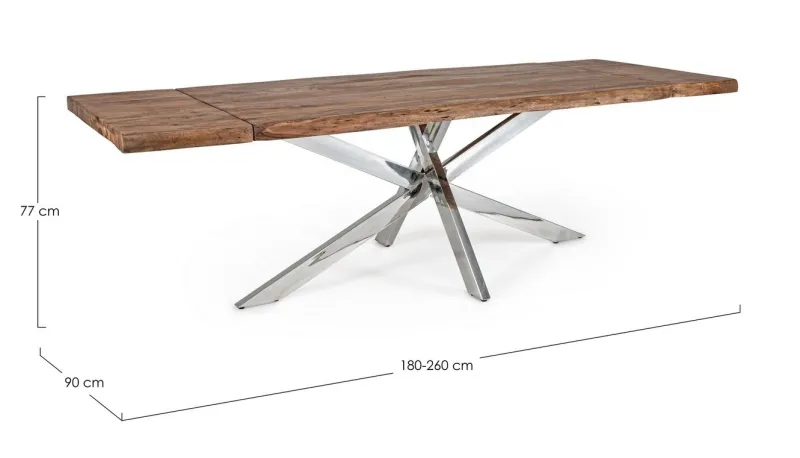 Bizzotto TAVOLO ALLUNGABILE IN LEGNO - ARKANSAS