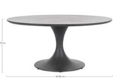 Hot Bizzotto TAVOLO ARNOLD D158 ANTR JX55