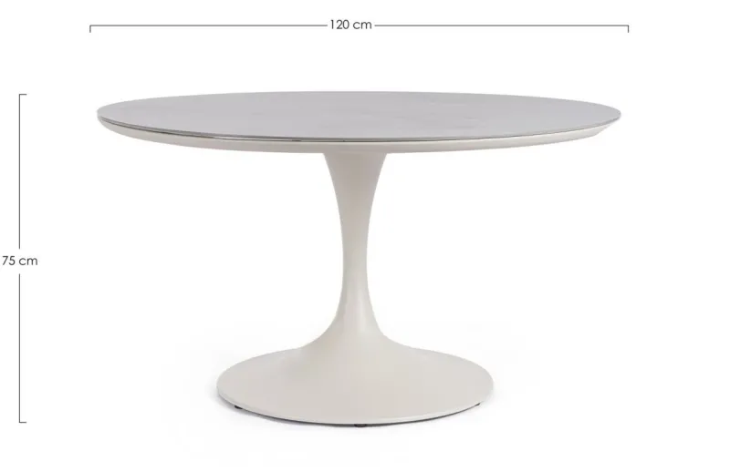 Bizzotto TAVOLO ARNOLD D120 PELICAN