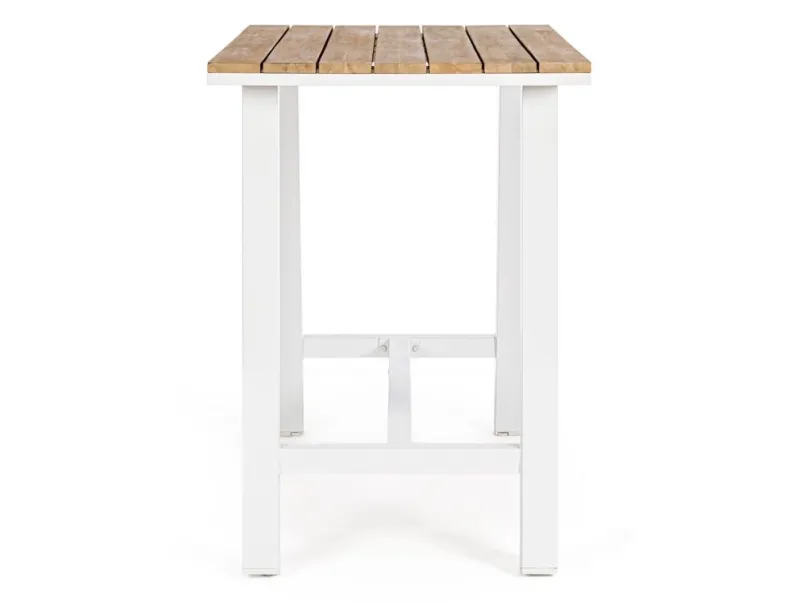 Bizzotto TAVOLO BAR IN ALLUMINIO BIANCO YK11 - SKIPPER
