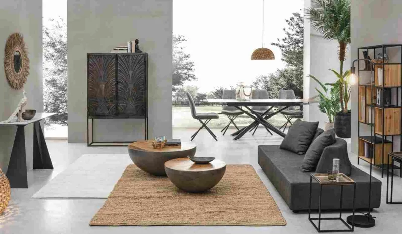 Discount Bizzotto TAVOLO CON PIANO IN CERAMICA - SEYFERT