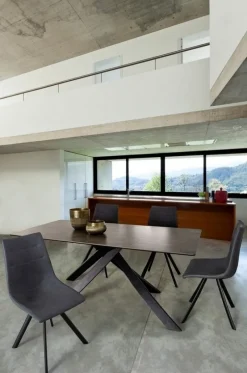 Discount Bizzotto TAVOLO CON PIANO IN CERAMICA - MESSIER