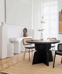 Discount Bizzotto TAVOLO EMPIRE D120 NERO