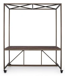 Bizzotto TAVOLO ESPOSITORE IN LEGNO CON TETTO