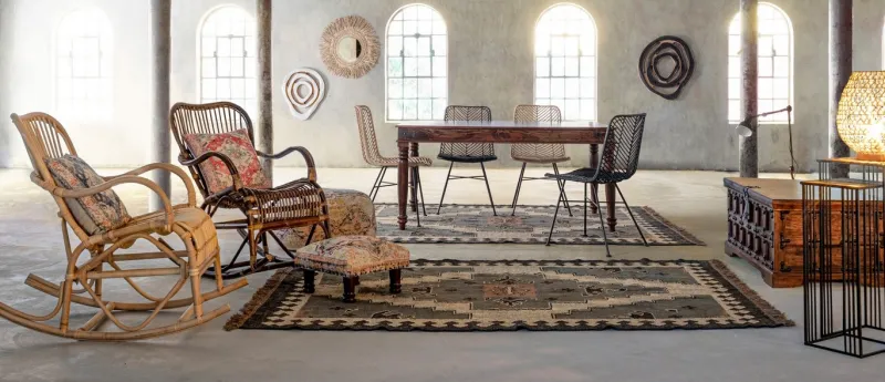 Hot Bizzotto TAVOLO FISSO IN LEGNO - JAIPUR