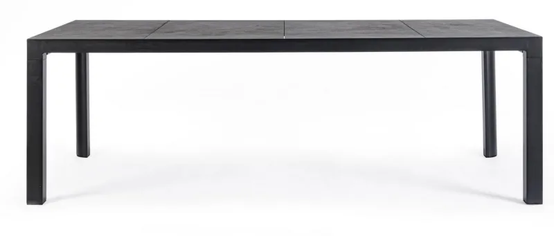 Clearance Bizzotto TAVOLO IN ALLUMINIO ANTRACITE JX55 - MASON