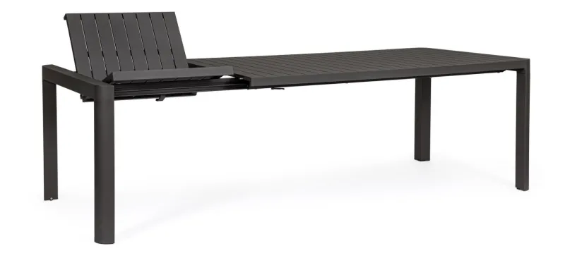 Online Bizzotto TAVOLO IN ALLUMINIO ANTRACITE CX23 - KIPLIN