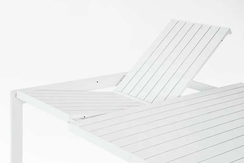 Hot Bizzotto TAVOLO IN ALLUMINIO BIANCO CX21 - KIPLIN