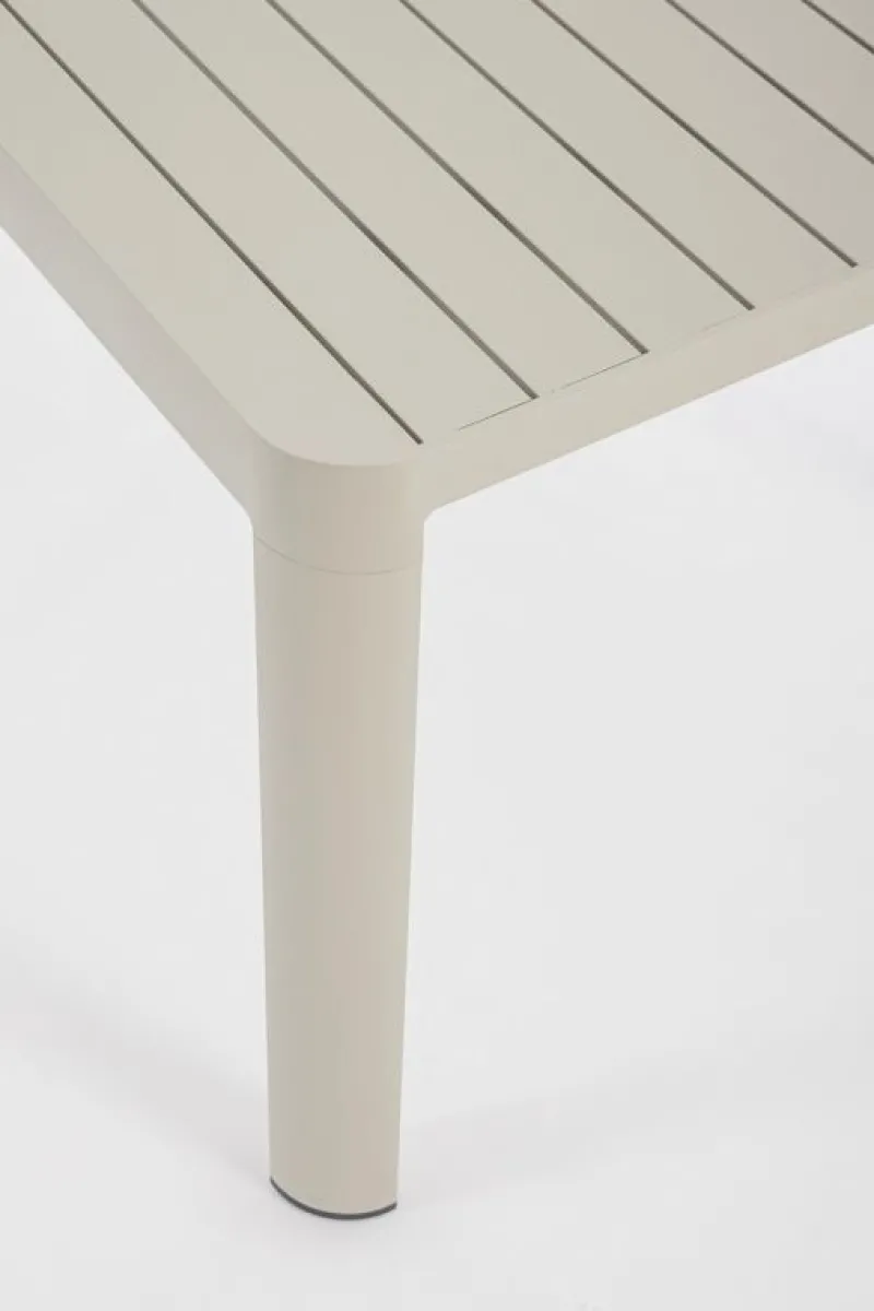 Outlet Bizzotto TAVOLO IN ALLUMINIO RASTIN - KIPLIN
