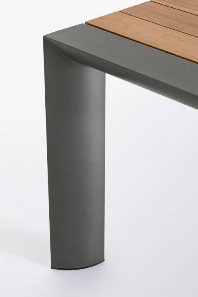 Bizzotto TAVOLO IN ALLUMINIO 253/319/384X110 ANTRACITE GK52 - CAMERON