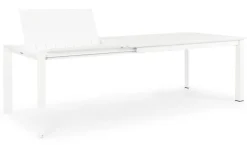 Hot Bizzotto TAVOLO IN ALLUMINIO 160/240X100 BIANCO CX21 - KONNOR