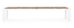 Bizzotto TAVOLO IN ALLUMINIO 253/319/384X110 BIANCO GK50 - CAMERON