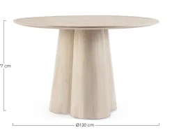 Bizzotto TAVOLO IN LEGNO D120 - NASSOR