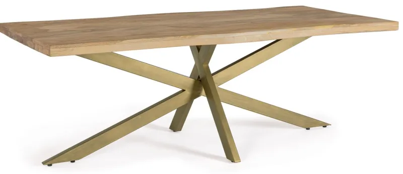 Clearance Bizzotto TAVOLO IN LEGNO 220X100 - JAIDEV