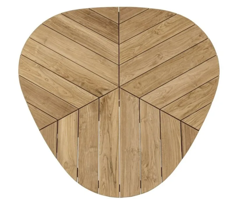 Discount Bizzotto TAVOLO IN TEAK BIANCO RT01 - PALMDALE