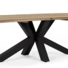 Bizzotto TAVOLO IN TEAK RICICLATO NERO PM02 - RAMSEY