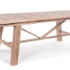Outlet Bizzotto TAVOLO IN TEAK 220/300X100 - MARYLAND