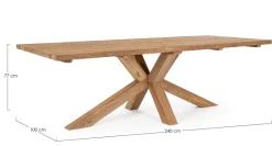 Hot Bizzotto TAVOLO JERSEY 240X100