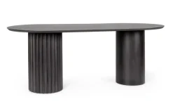 Outlet Bizzotto TAVOLO ORISSA NERO 200X90