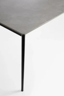 Discount Bizzotto TAVOLO REIJA 180X90 NERO/GRIGIO