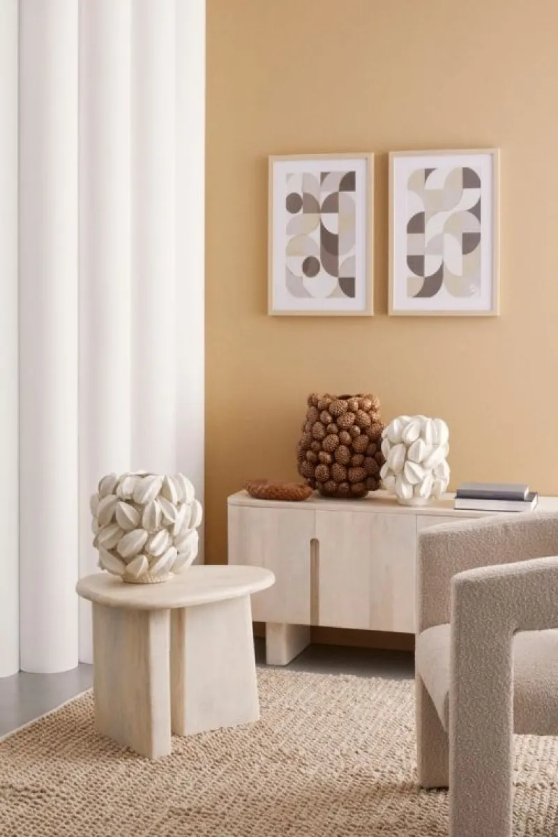 Sale Bizzotto VASO CARAMBOLA BIANCO H32