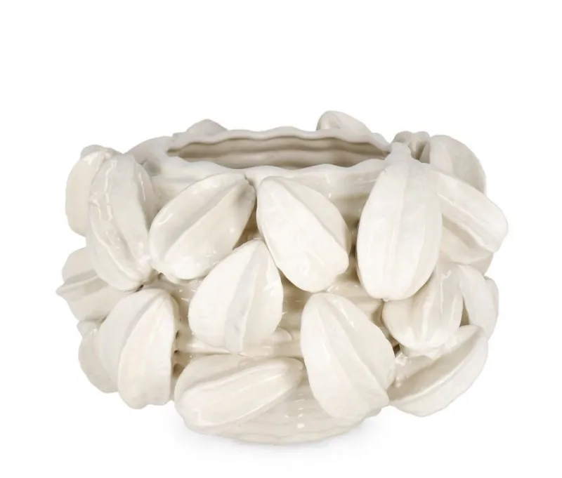 Hot Bizzotto VASO CARAMBOLA BIANCO H23