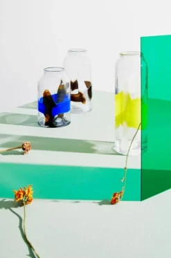 Bizzotto VASO ERIDANUS VT BLU NERO H24,5