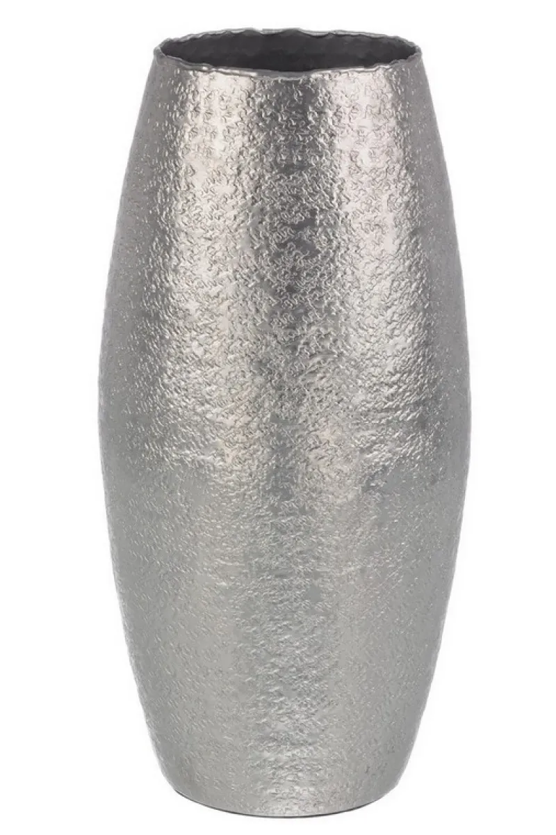 Clearance Bizzotto VASO GRACEFUL BOMB. ARGENTO