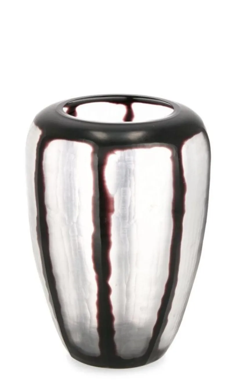 Outlet Bizzotto VASO KIRINDA SVAS VT TRASPARENT NERO H30