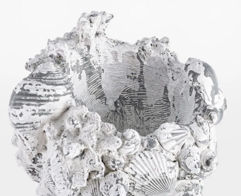 Bizzotto VASO TESTA DIVINITA' MAGNESIA H50