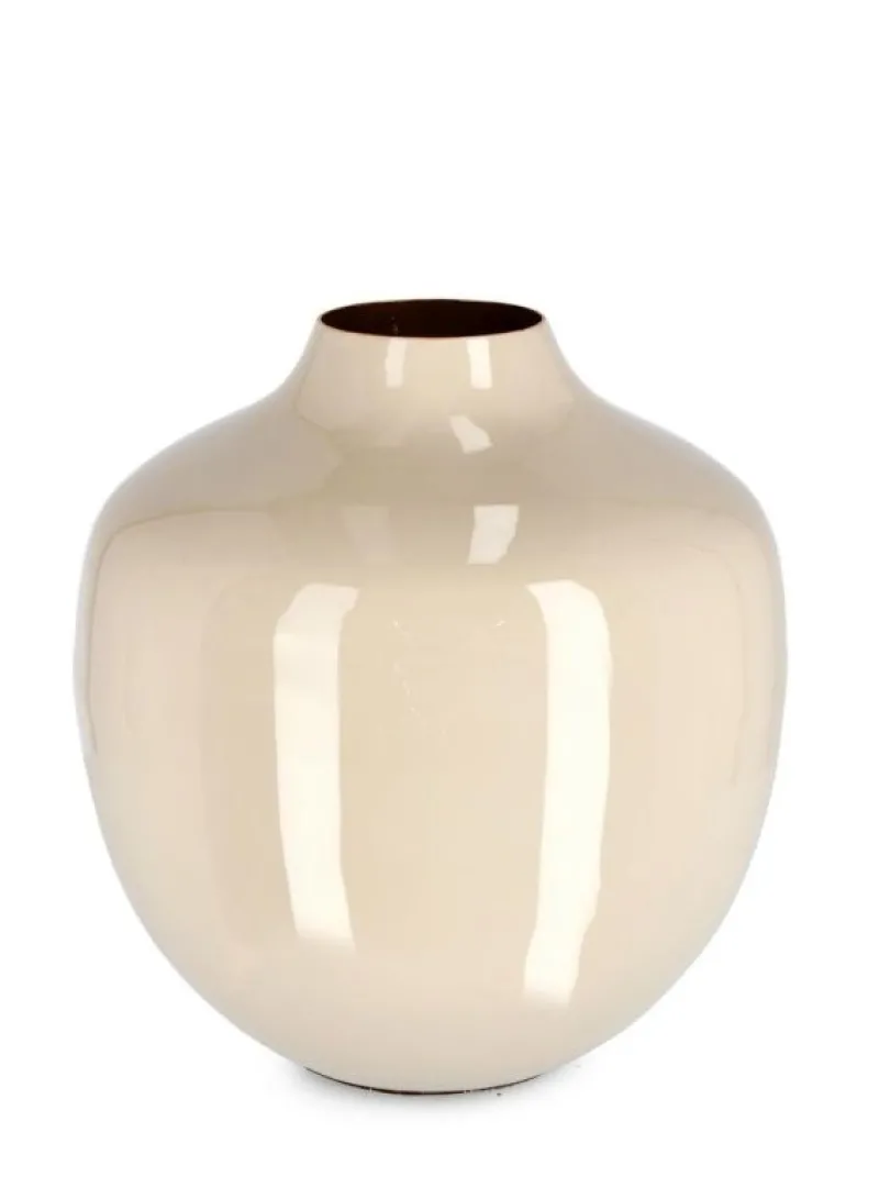 Outlet Bizzotto VASO VELMA BEIGE H28