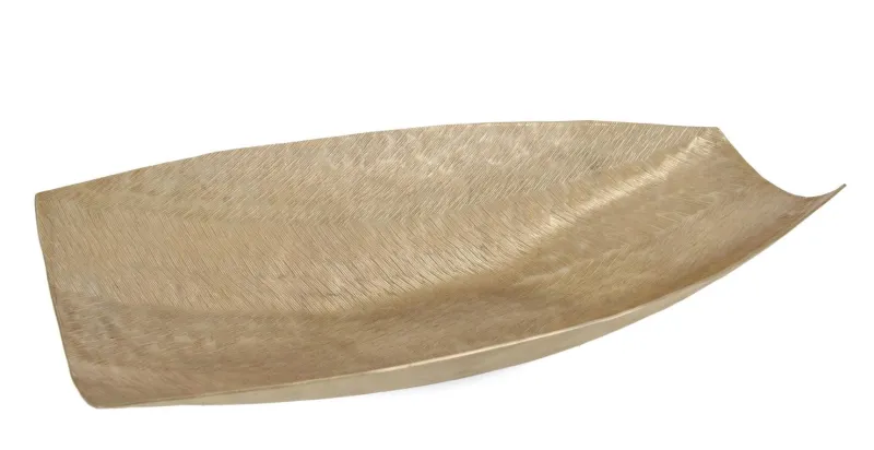 Bizzotto VASSOIO DECORATIVO CLAMP ORO 44,5X24