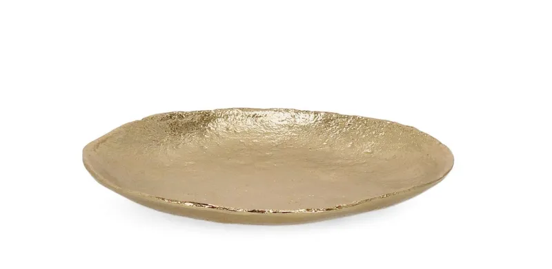 Best Bizzotto VASSOIO DECORATIVO INDHUR TO ORO D22