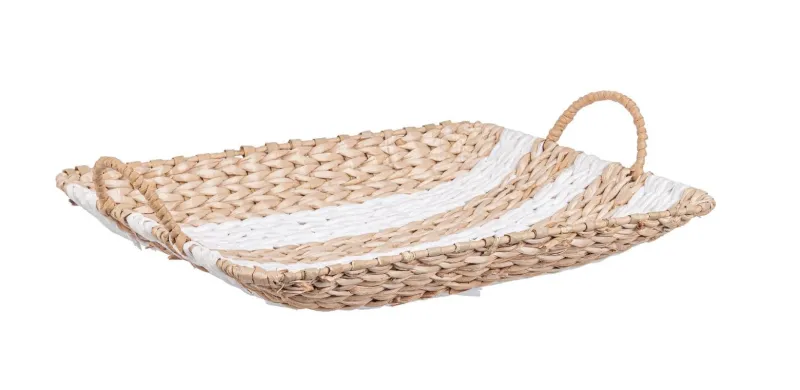 Online Bizzotto VASSOIO HEAVING RETT BIANCO 38X28