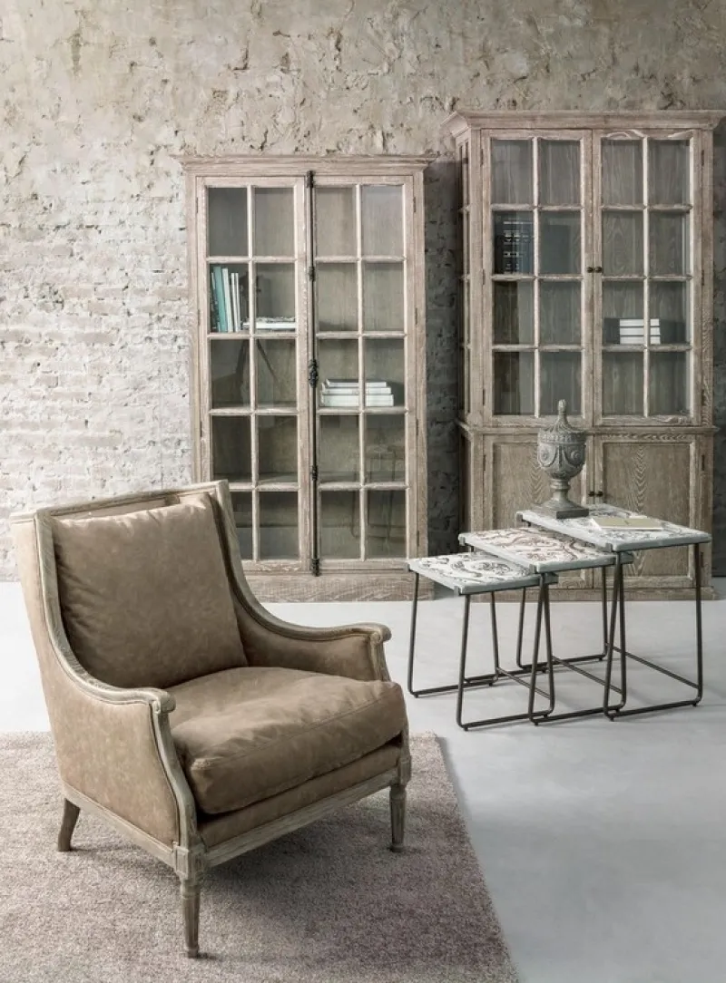 Hot Bizzotto VETRINA IN LEGNO 2 ANTE - COLUMBIA